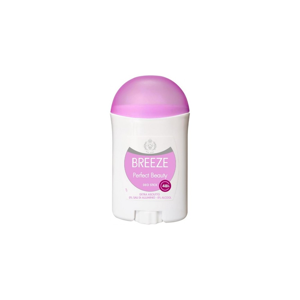 Breeze Perfect Beauty Deo Stick 48h senza Sali di Alluminio e Alcool per pelli sensibili 40 ml 