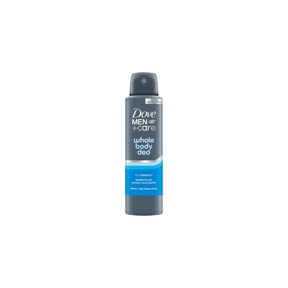 Dove Whole Body Deo Marine & Blue Cypress - Deodorante Spray 150 ml 