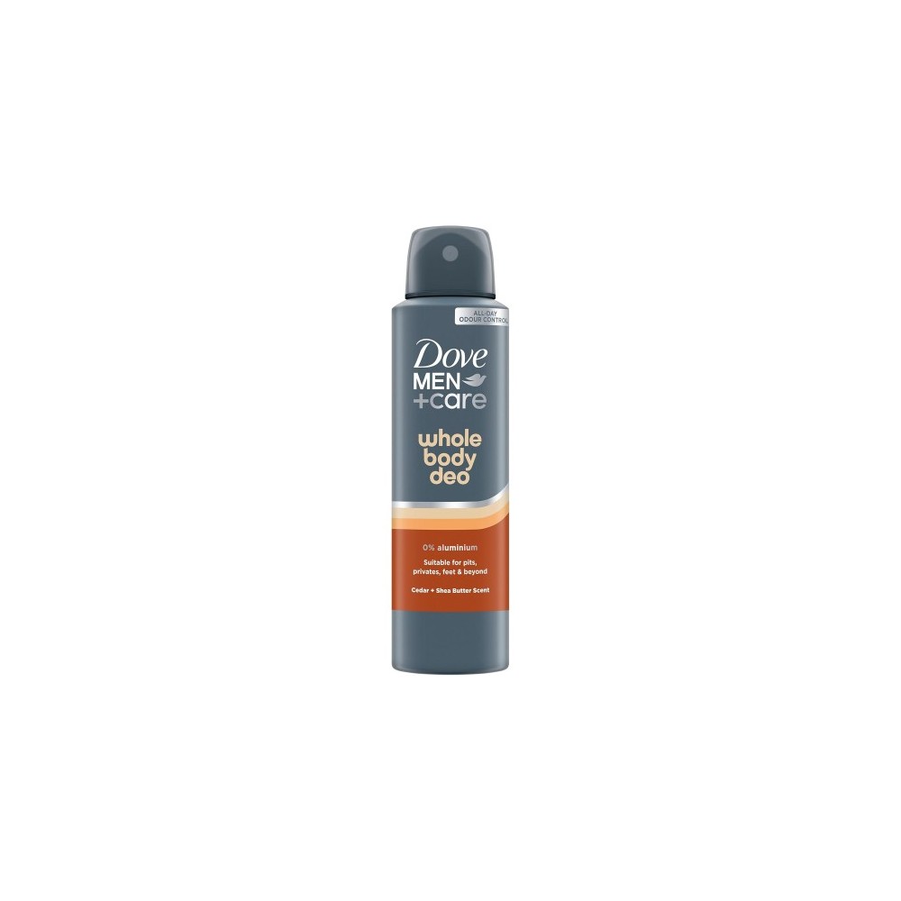 Dove Whole Body Deo Cedar + Shea Butter - Deodorante Spray 150 ml 