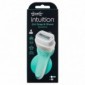 Wilkinson Intuition 2in1 Soap & Shave Sensitive - Rasoio con saponetta vegana integrata a 4 lame
