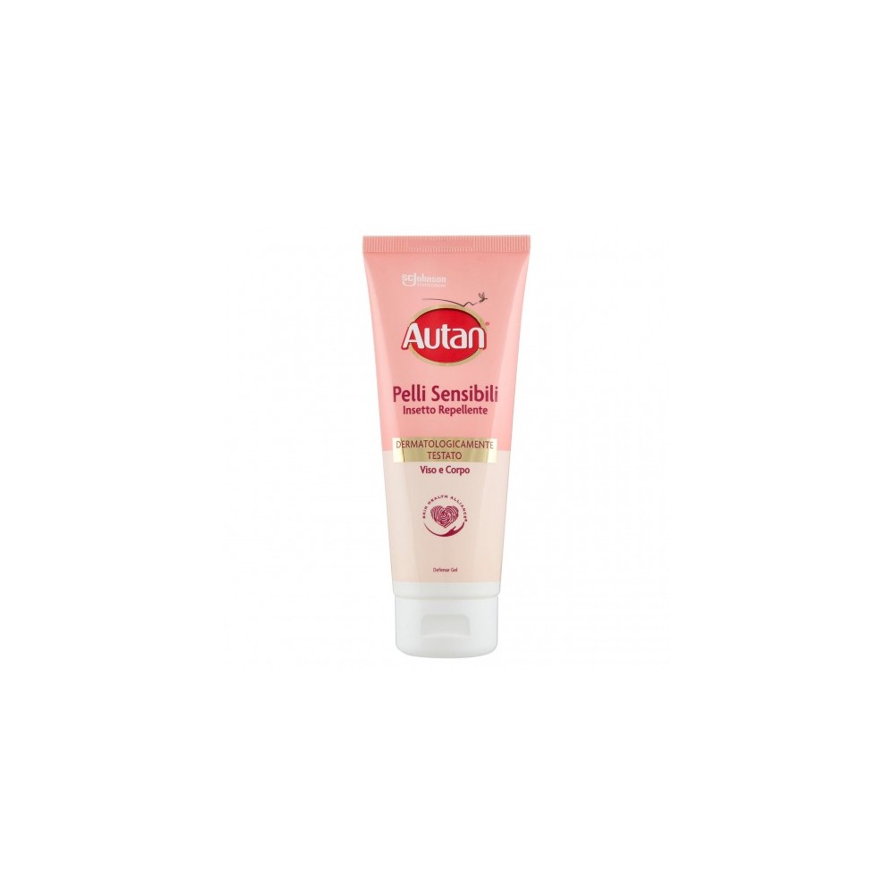 Autan Pelli Sensibili - Gel Insetto Repellente E Antizanzare Comuni E Tigri 100 ml 