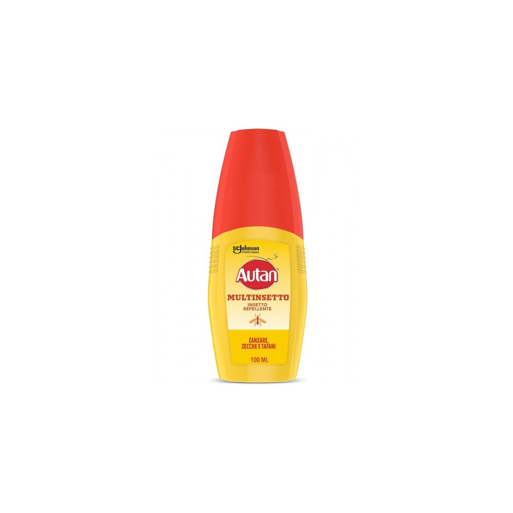 Autan Multinsetto Vapo Insetto Repellente E Antizanzare Comuni, Tigre, Zecche E Tafani 100 ml 