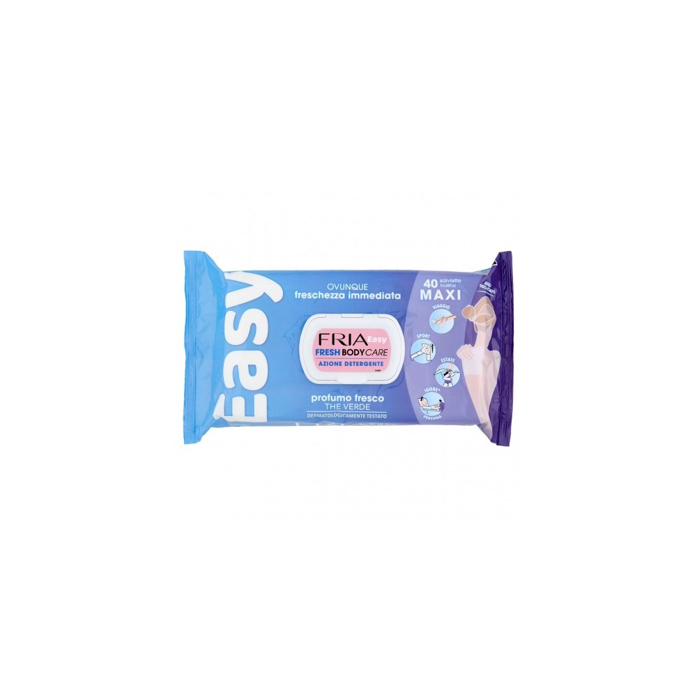 Fria Fresh Body Care - 40 Salviette Maxi 