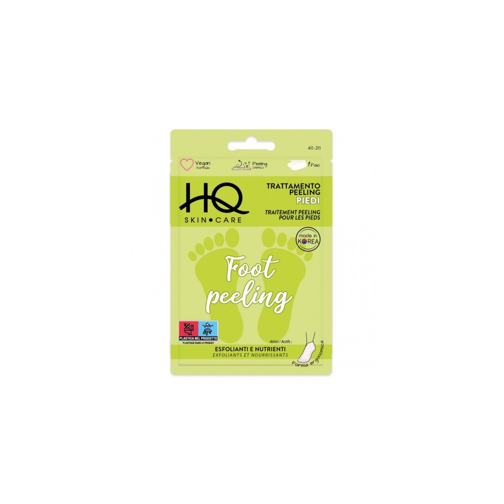 Hq Foot Peeling - Trattamento Esfoliante e Nutriente Piedi Secchi e Ruvidi 