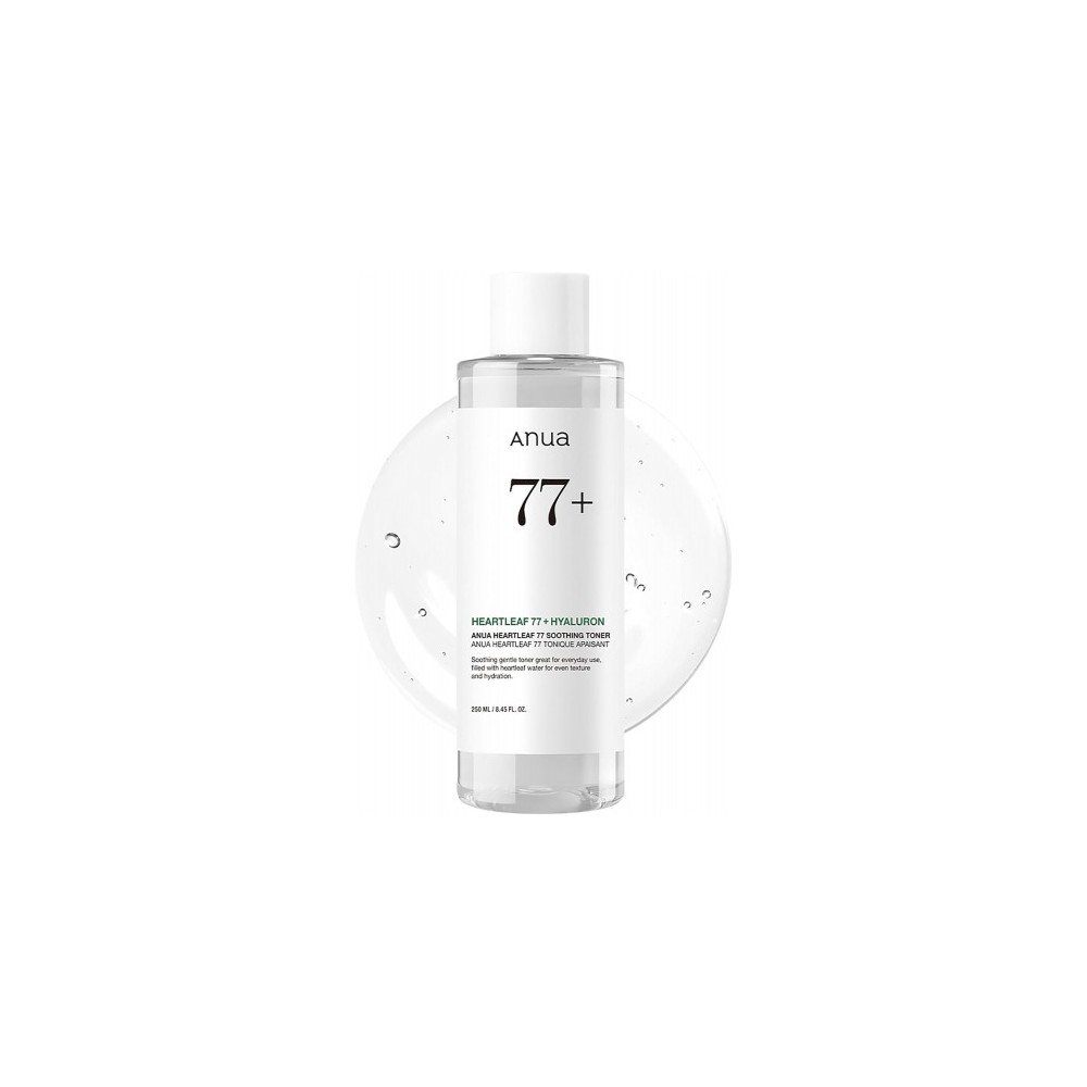 ANUA Heartleaf 77% Tonico lenitivo della pelle rinfrescante e Idratante 250 ml 