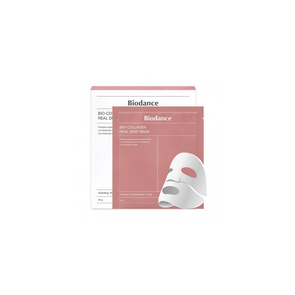 Biodance Bio-Collagen Real Deep Mask - 4 Maschere Viso Idratanti 