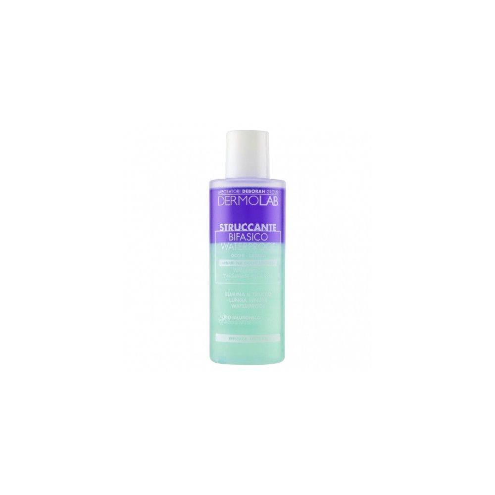Dermolab Struccante Bifasico Waterproof Per Occhi e Labbra 150 ml 