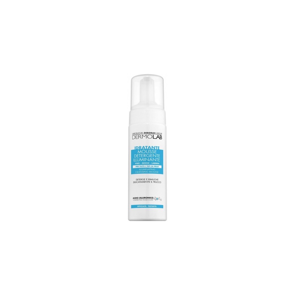 Dermolab Mousse Detergente Illuminante Per Viso Occhi e Labbra 150 ml 