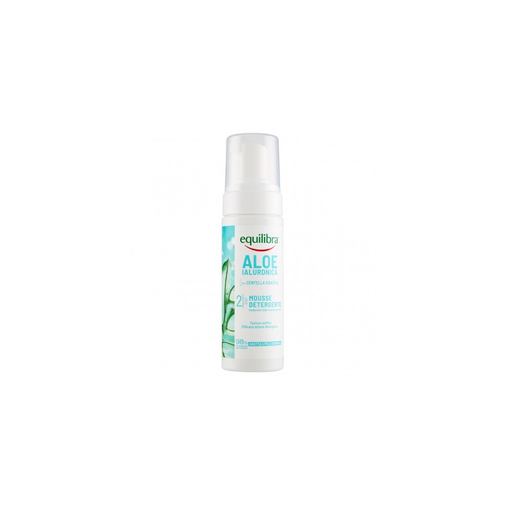Equilibra Aloe Ialuronica - Mousse Detergente Purificante 150 ml 