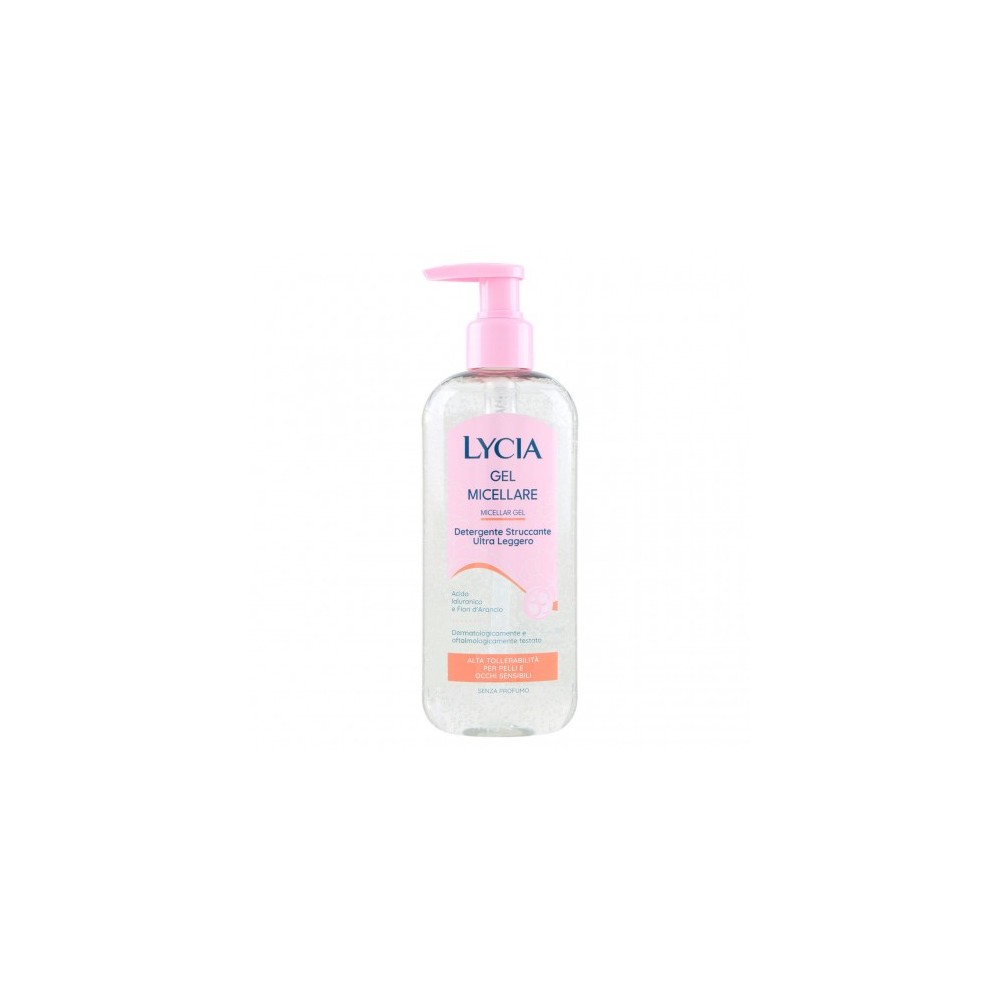 Lycia Gel Micellare - Detergente Struccante Ultra Leggero 250 ml 