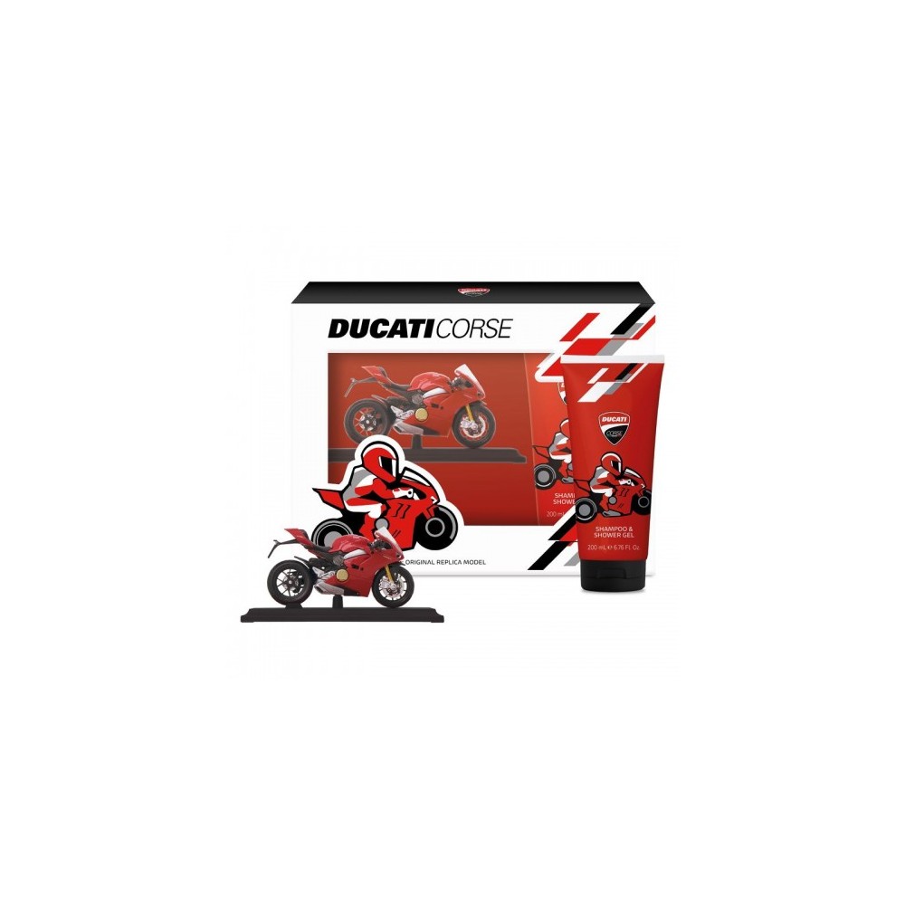 Ducati Corse - Shampoo & Shower Gel 200 Ml + Mini Moto 