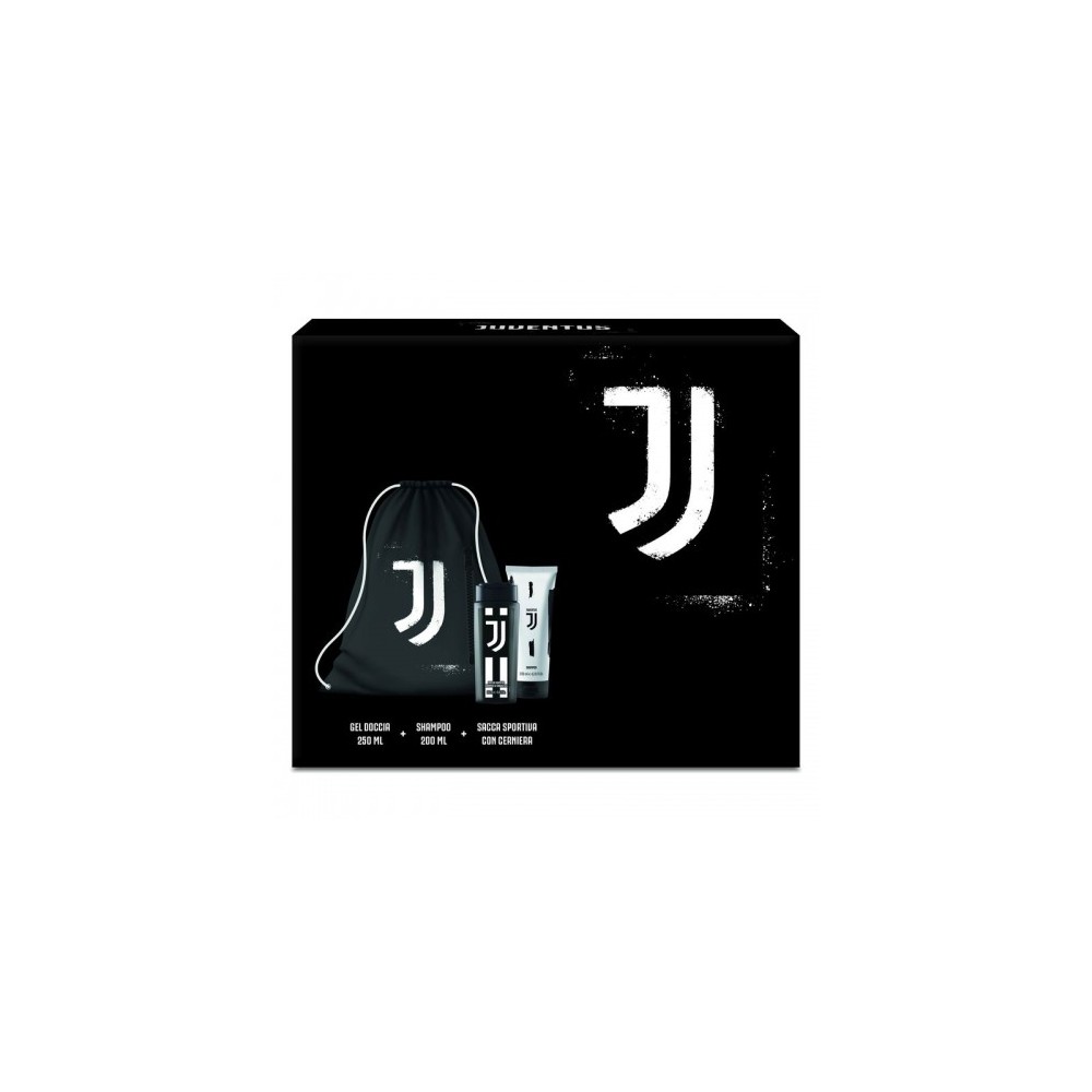 Juventus Gel Doccia 250 Ml + Shampoo 200 Ml + Sacca Sportiva 