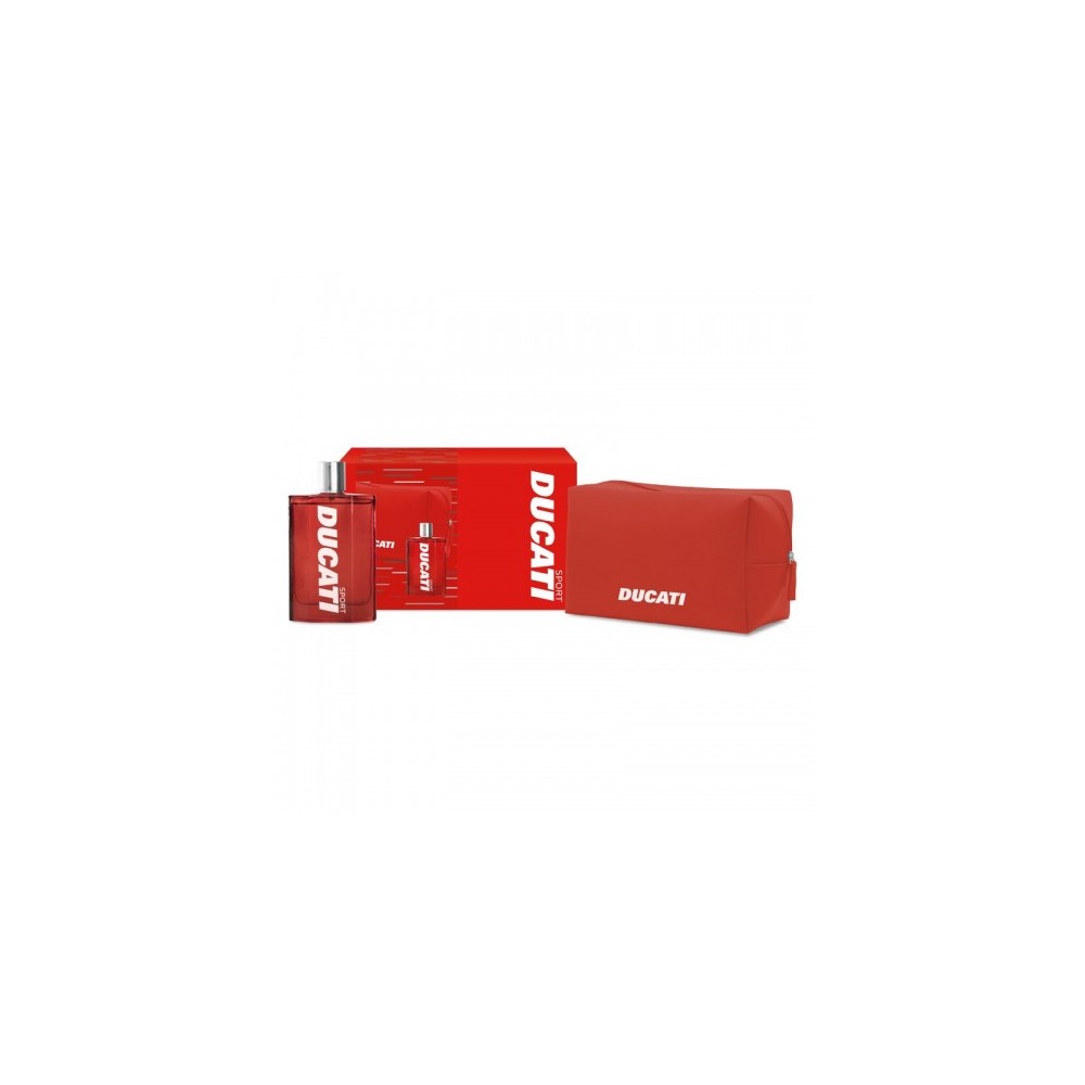 Ducati Sport - Eau De Toilette Uomo 100 Ml Spray + Beauty Case 