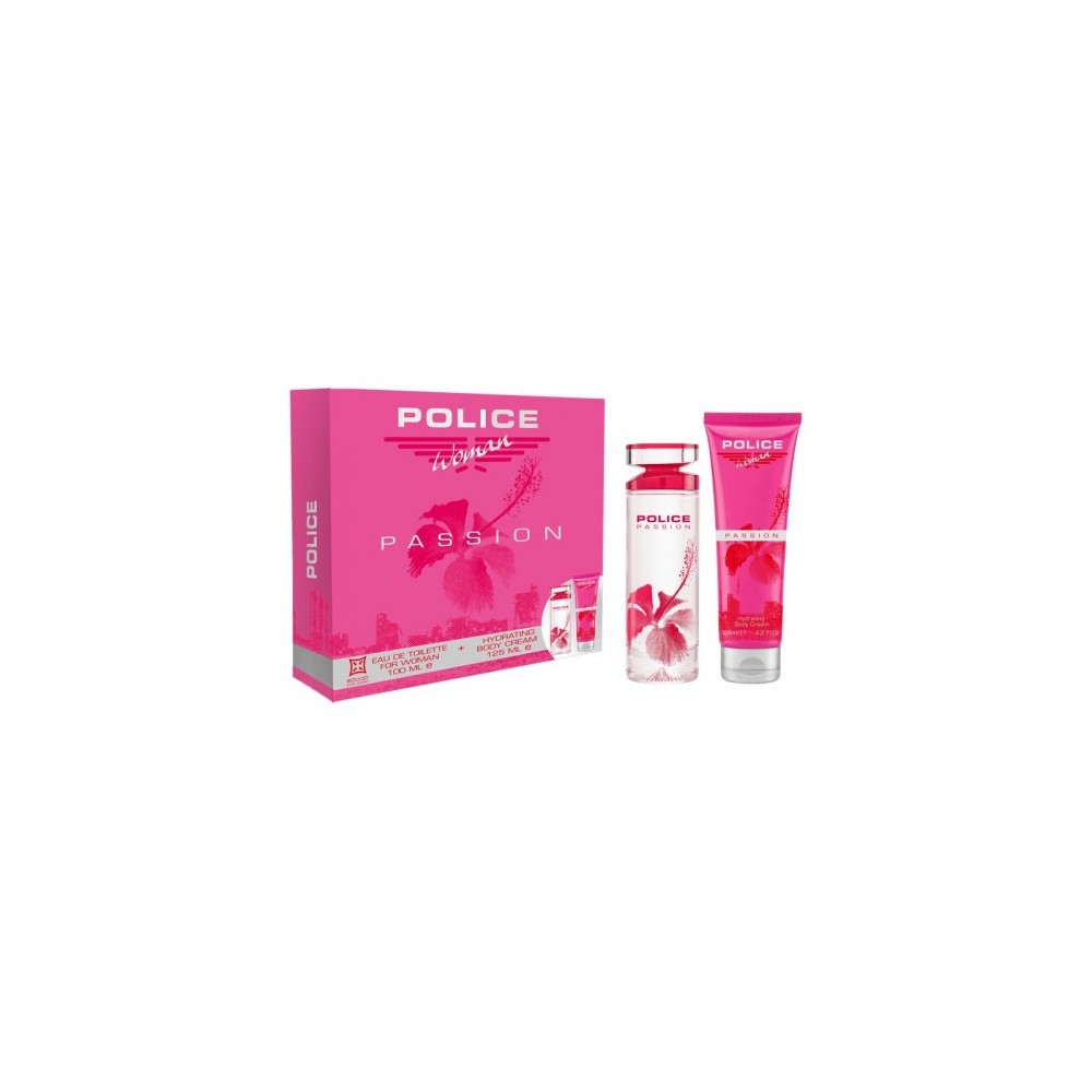 Police Passion - Eau De Toilette Donna 100 Ml + Crema Corpo Idratante 125 Ml 