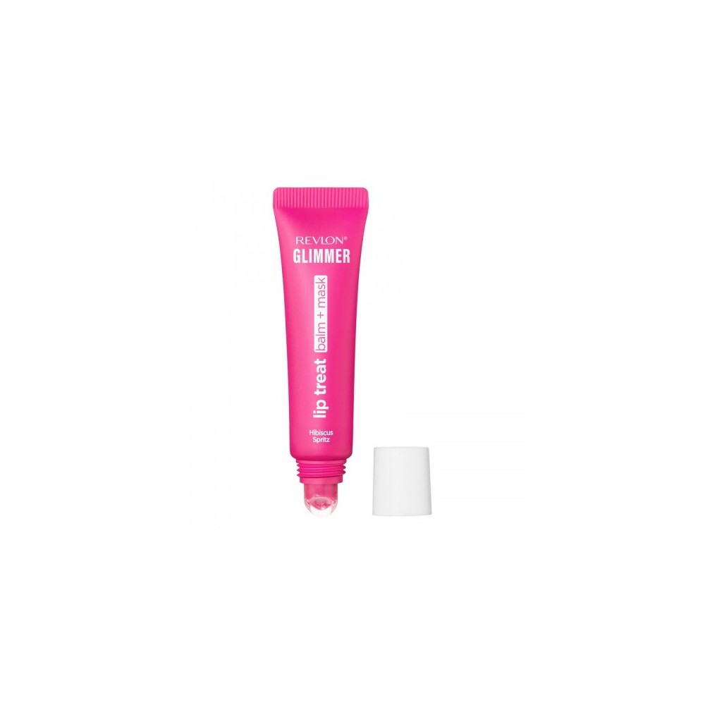Revlon Glimmer Lip Treat Balm + Mask Hibiscus Spritz 