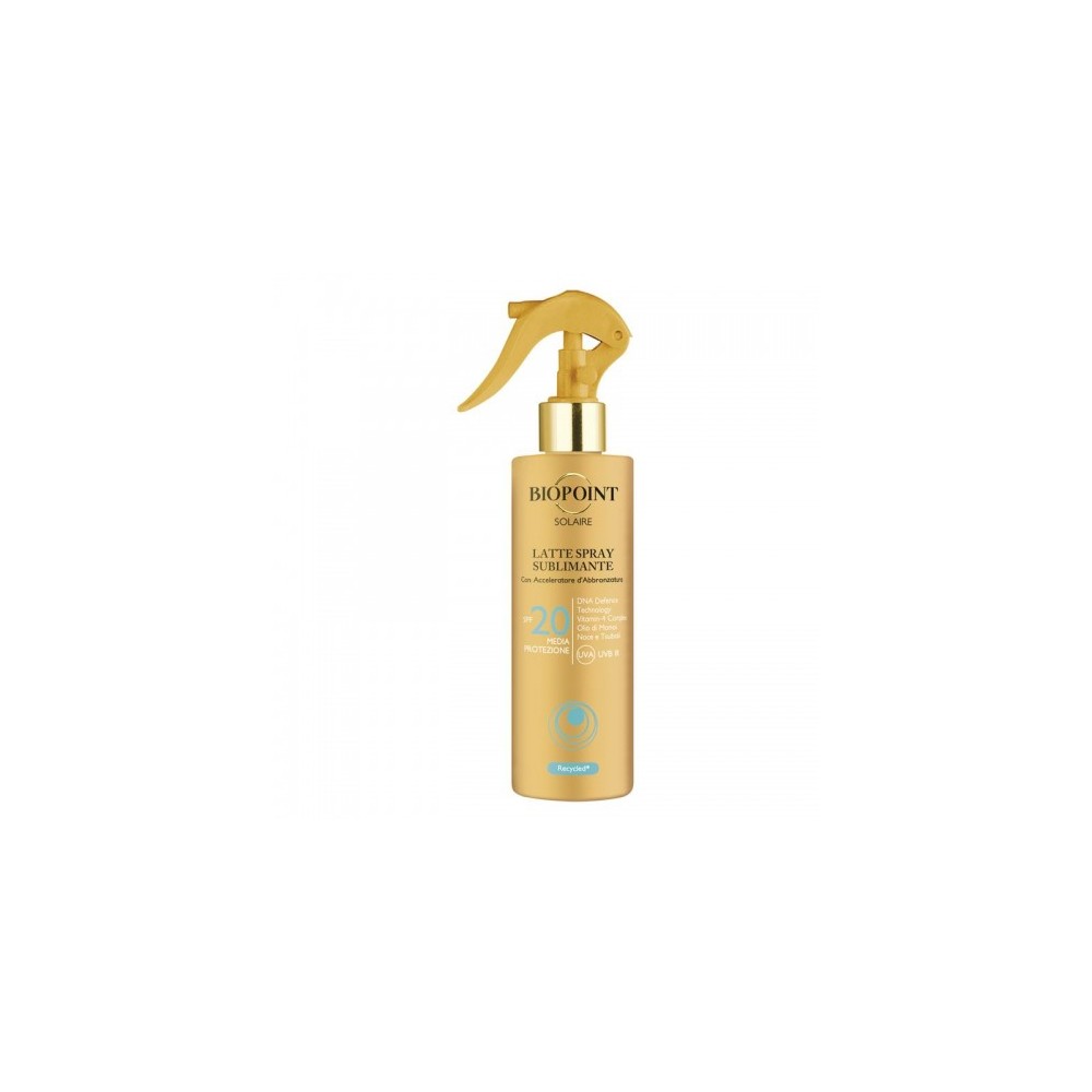 Biopoint Solaire Spf20 - Latte Spray Sublimante 250 Ml 