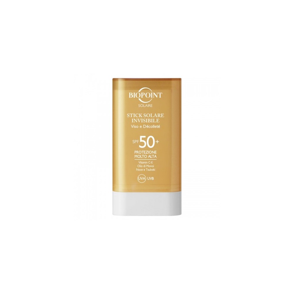 Biopoint Solaire Spf50+ Stick Solare Invisibile Per Viso E Decollete 20 G 