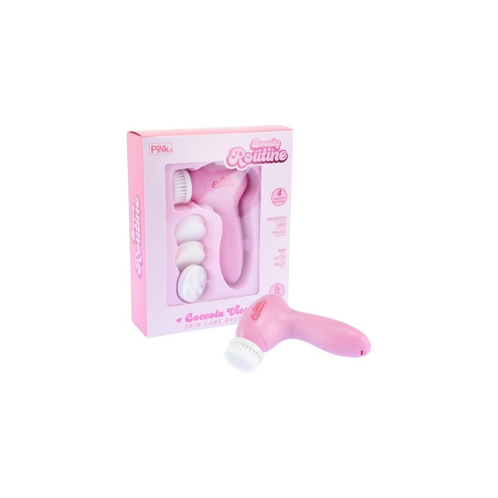 Nice Group Beauty Routine Coccola Viso - Spazzola Elettrica Per Massaggio E Pulizia Profonda 