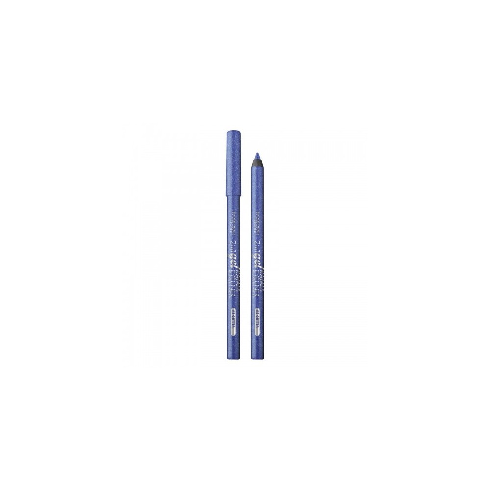 Deborah 2In1 Gel Kajal & Eyeliner - Matita Occhi N. 02 Glitter Blue 