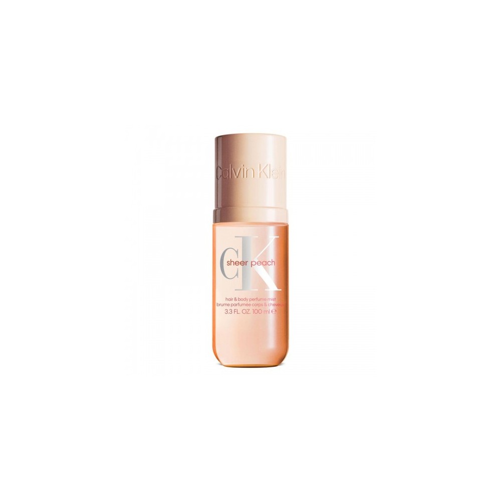 Calvin Klein Sheer Peach - Hair & Body Perfume Mist 100 Ml 