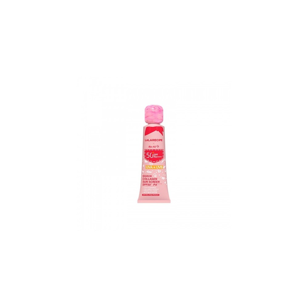 Lalarecipe Guava Collagen Sun Cream Spf50 - Protezione Solare Viso 50 Ml 