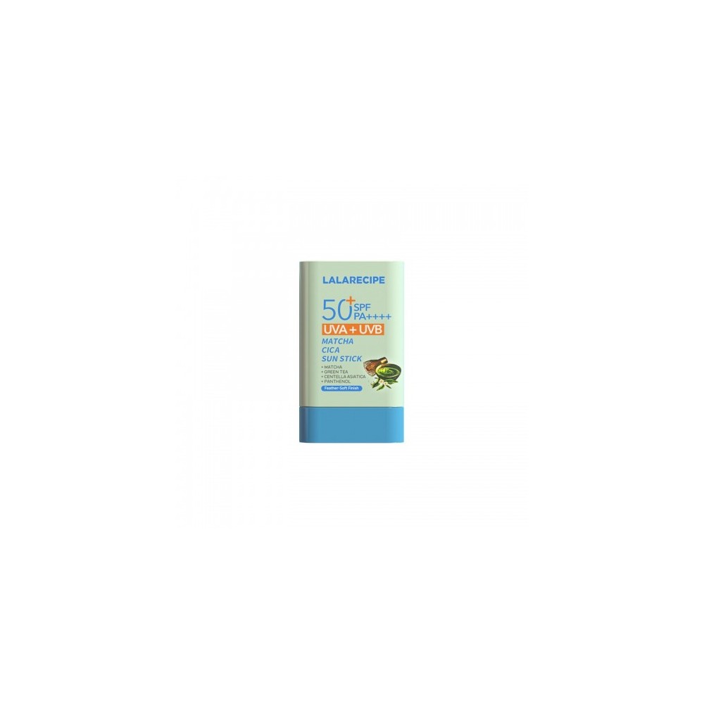 Lalarecipe Matcha Cica Sun Stick Spf50+ Protezione Solare Viso 20 G 
