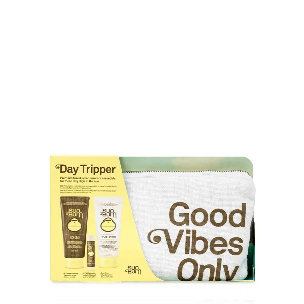 Sun Bum Day Tripper - Lozione Solare Spf30 + Balsamo labbra + Lozione Doposole 