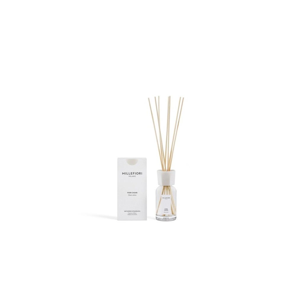 Millefiori Milano Fiori Chiari - Diffusore Di Fragranza Con Bastoncini 100 Ml 