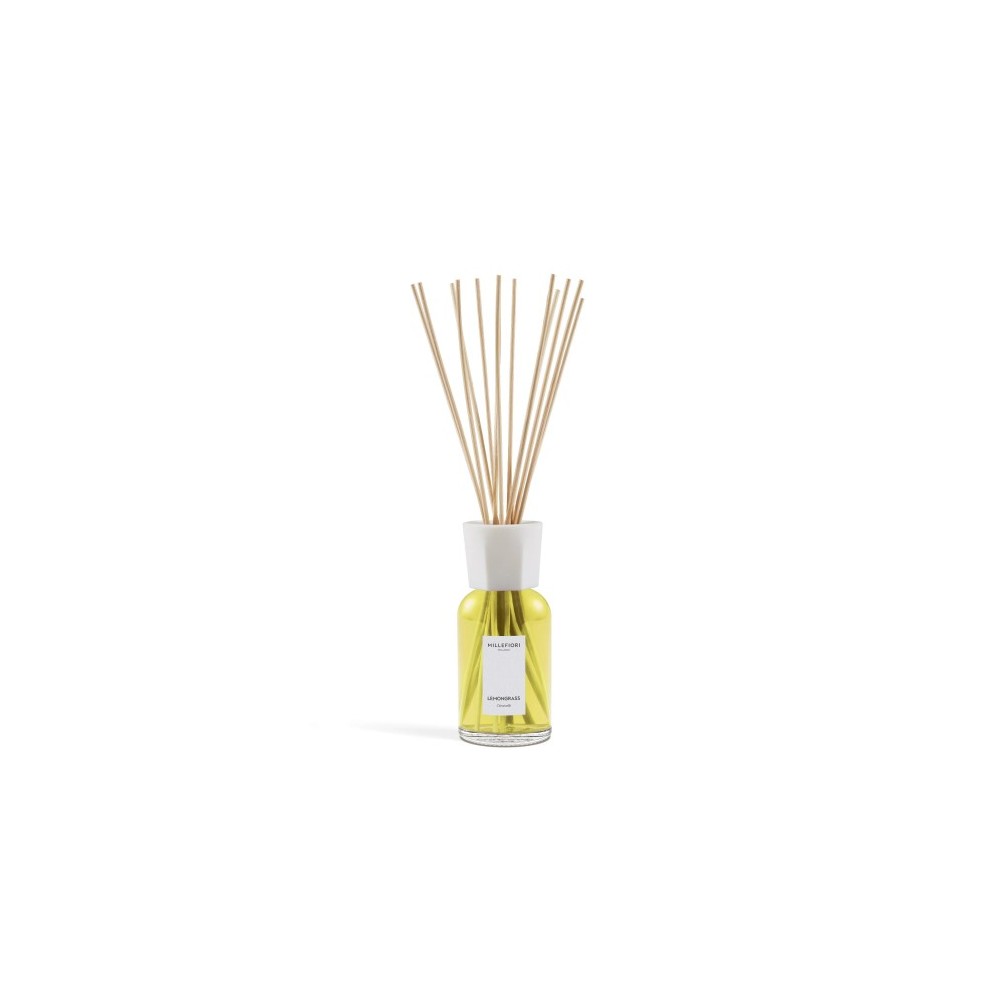 Millefiori Milano Lemongrass Citronelle - Diffusore Di Fragranza Con Bastoncini 500 Ml 