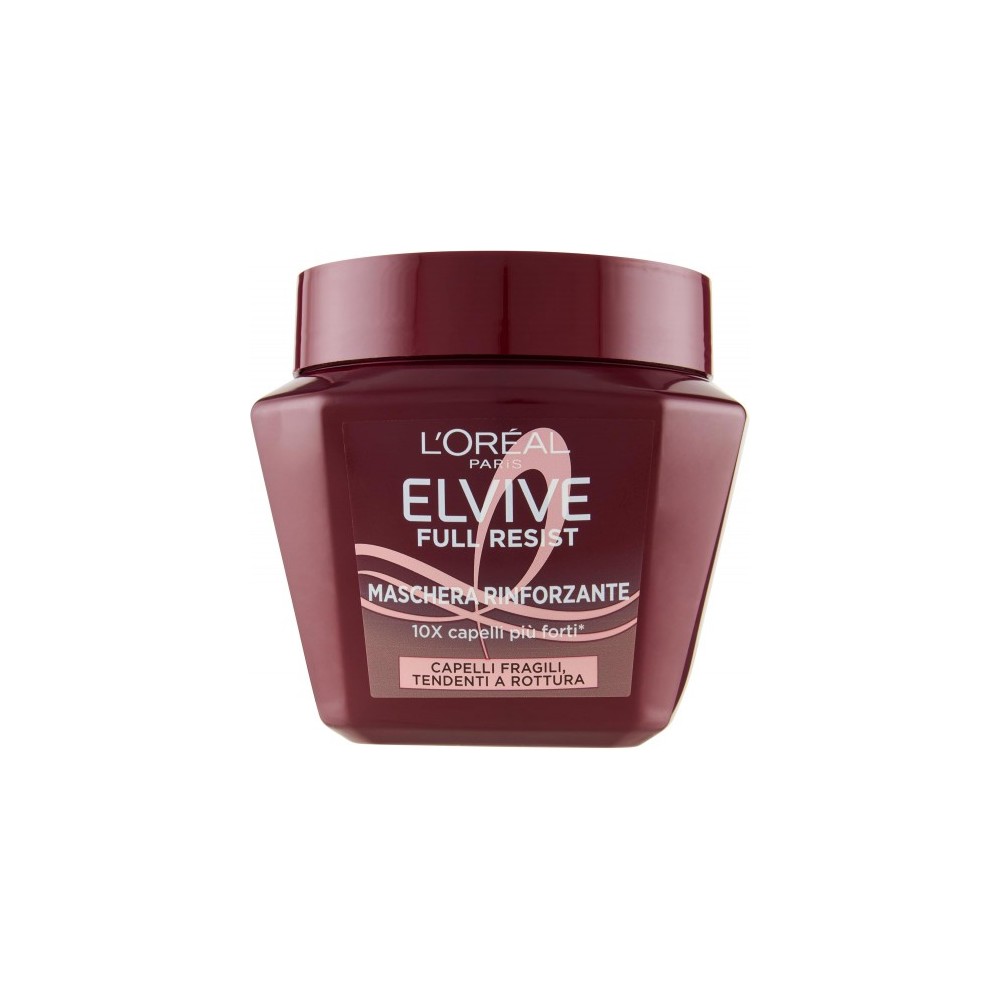 L'Oreal Paris Elvive Full Resist - Maschera Rinforzante 300 Ml 