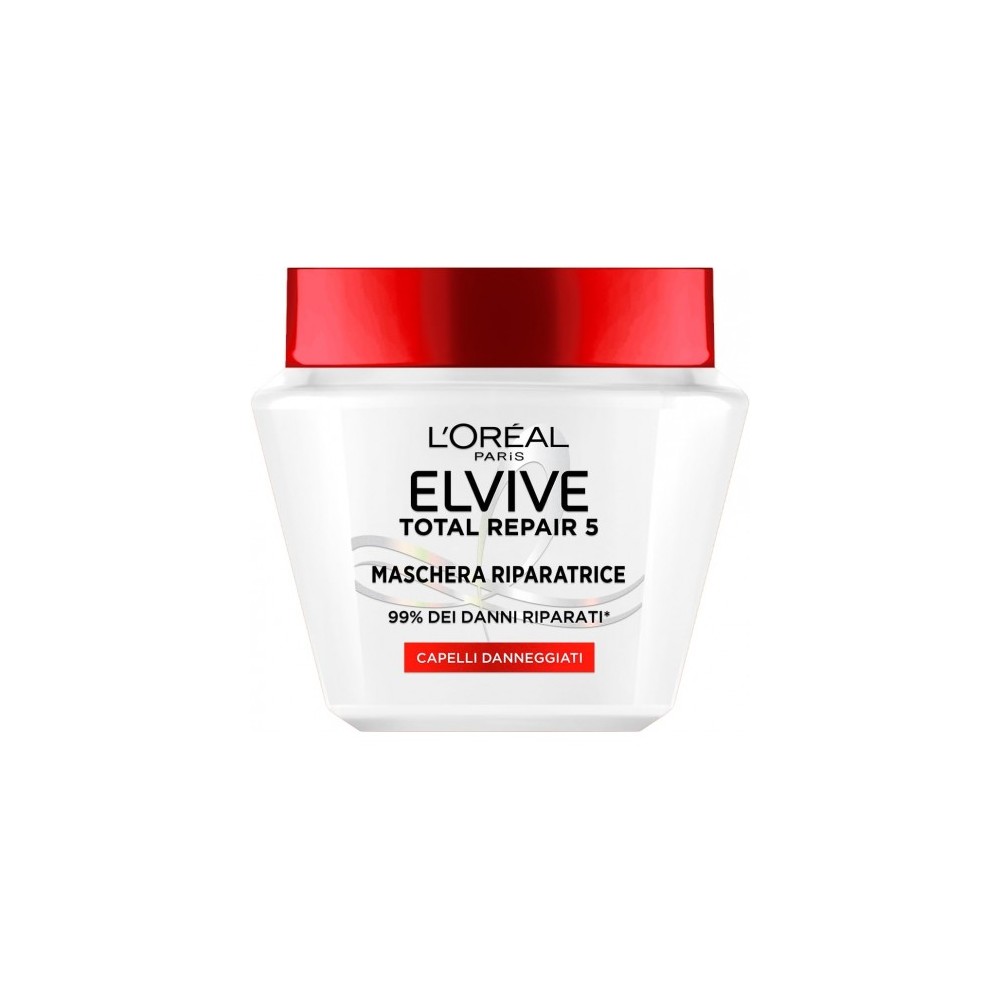 L'Oreal Paris Elvive Total Repair 5 - Maschera Riparatrice 300 Ml 
