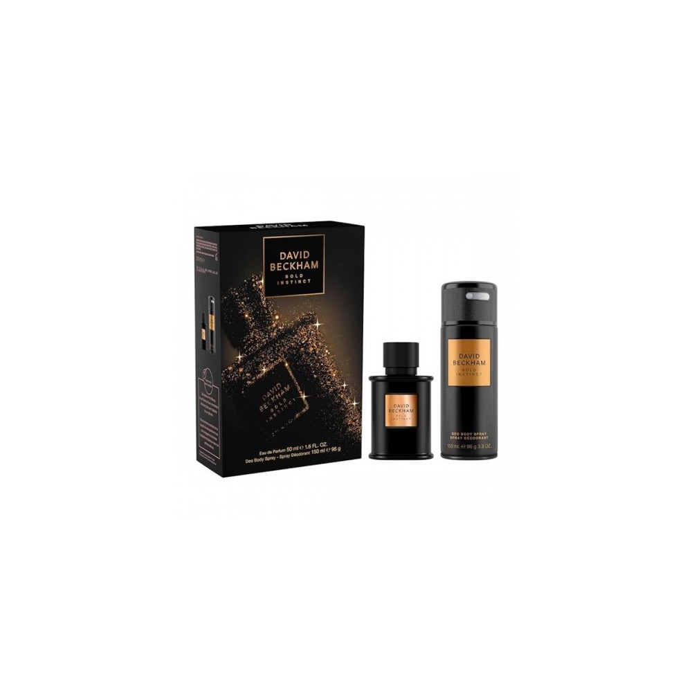 David Beckham Bold Instinct - Eau De Parfum 50 Ml + Deodorante Spray 150 Ml 
