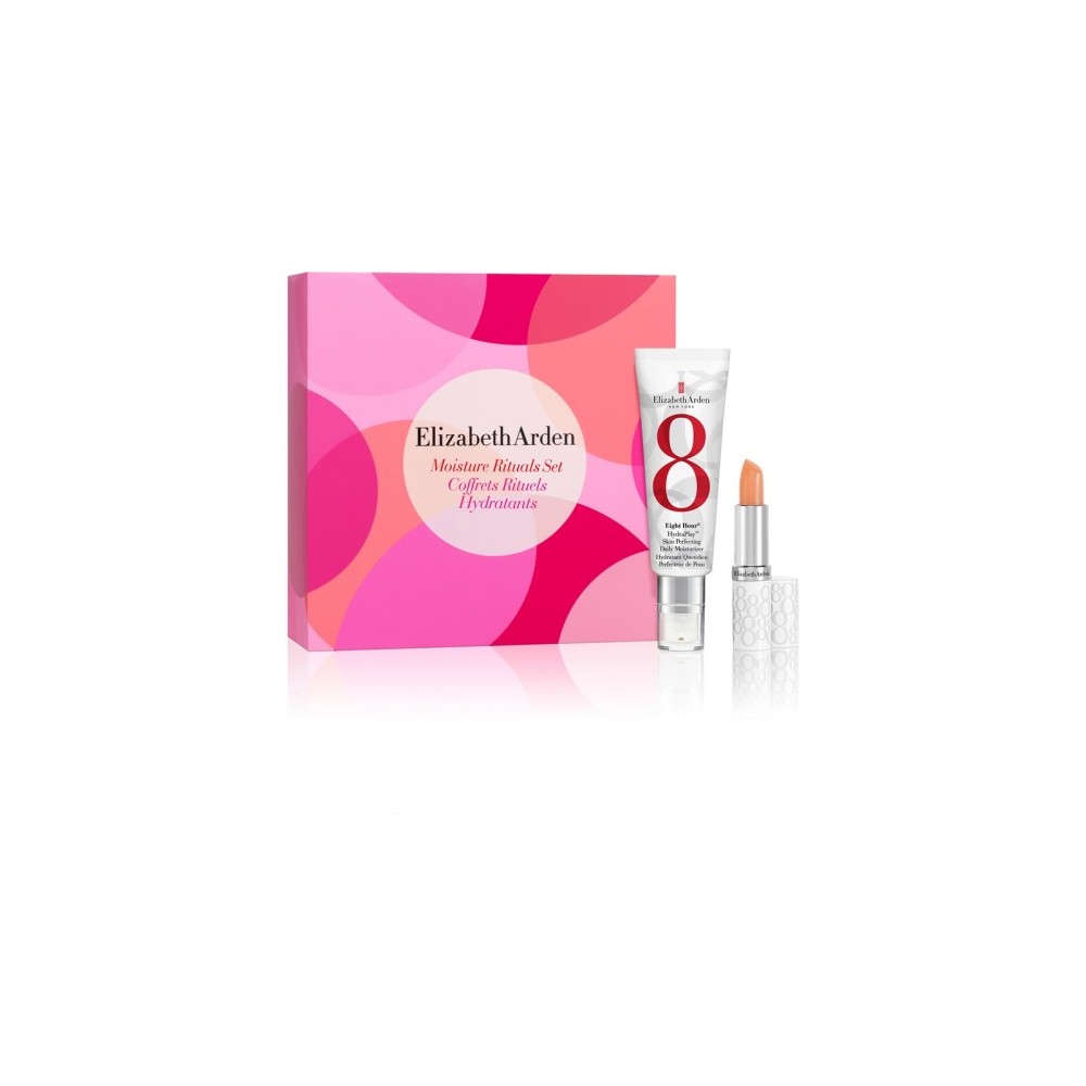 Elizabeth Arden Eight Hour Hydraplay Crema Giorno Idratante 45 Ml + Balsamo Labbra Spf 15 3.7 G 