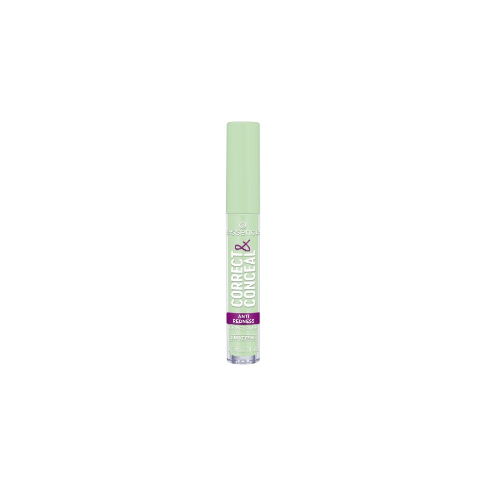 Essence Correct & Conceal - Correttore Anti-Rossore N. 100 Universal 