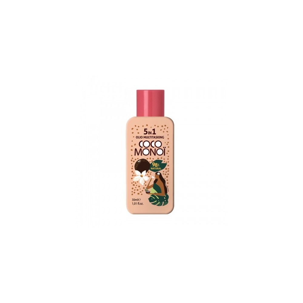 Coco Monoi 5In1 Olio Multitasking Per Corpo Viso E Capelli 30 Ml 