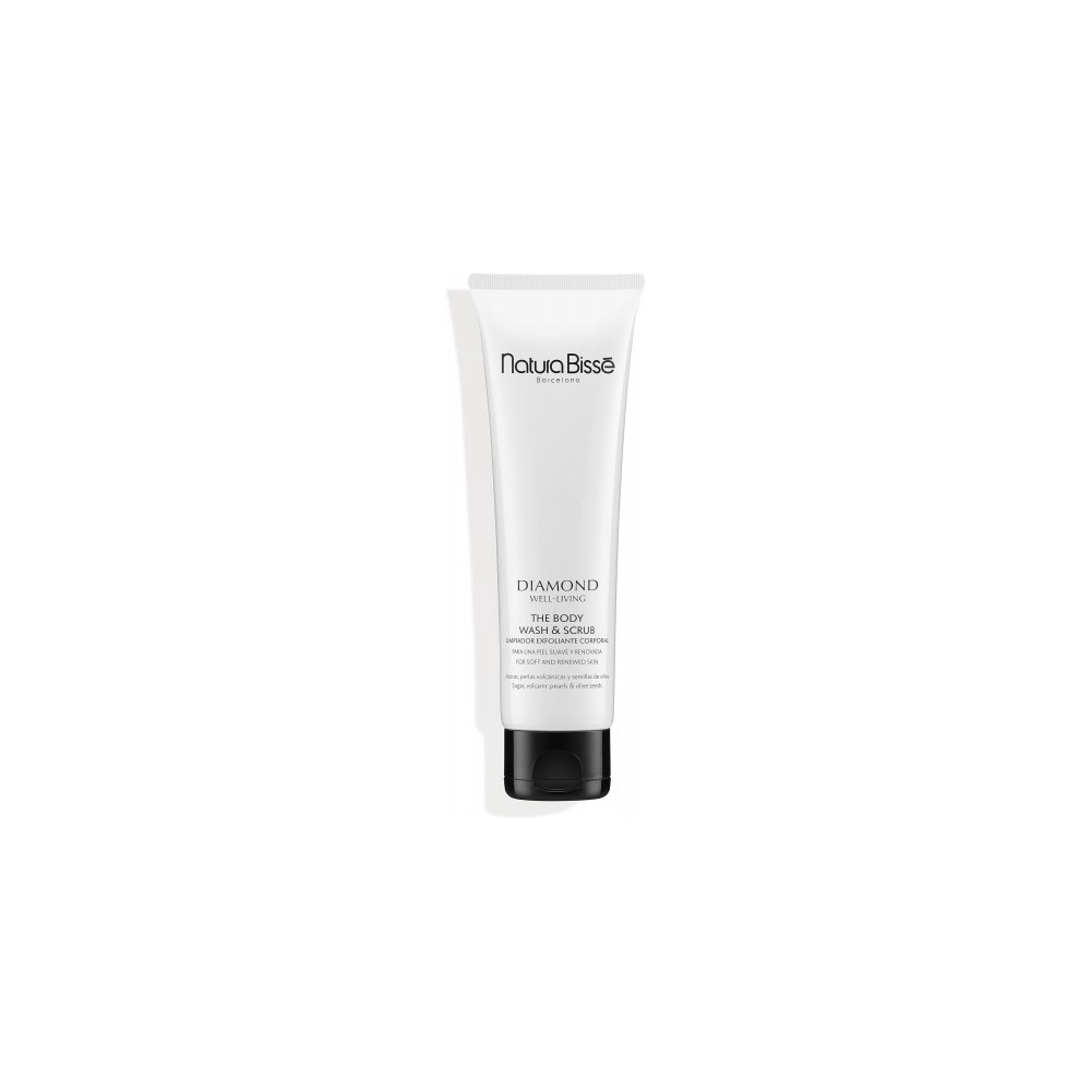 Natura Bisse Diamond Well-Living The Body Wash & Scrub - Detergente Esfoliante 150 ml 