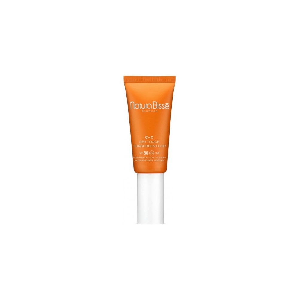 Natura Bisse C+C Dry Touch Sunscreen Fluid Spf50 - Fluido ad alta protezione solare 30 ml 
