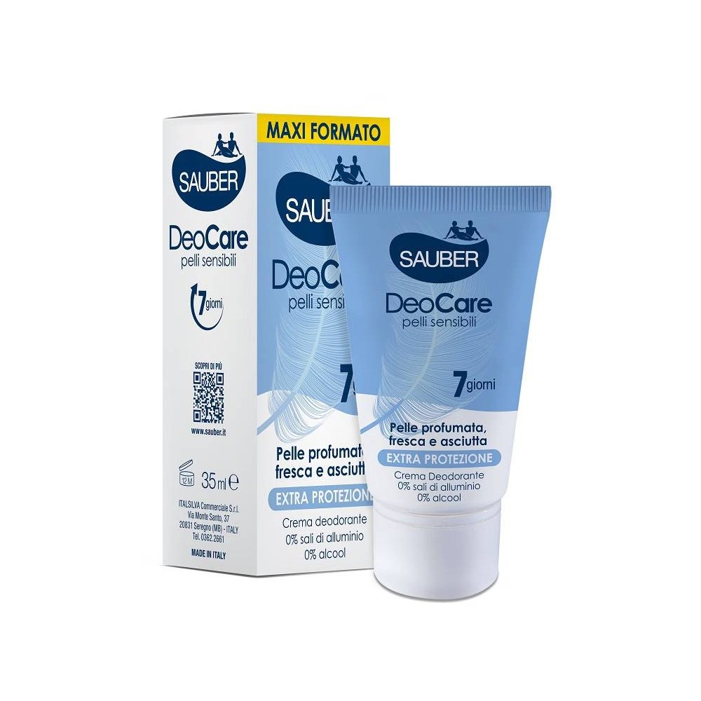 Sauber DeoCare Deodorante In Crema 35 ml 