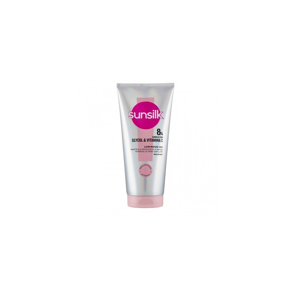 Sunsilk Luminous 100 - Balsamo Rigenerantecon Glycol & Vitamina C 180 Ml 