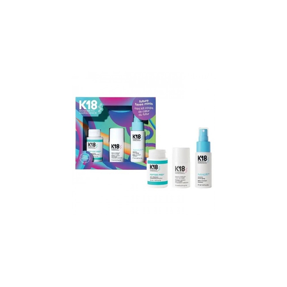 K18 Future Faves Minis - Shampoo + Maschera + Spray Volumizzante 