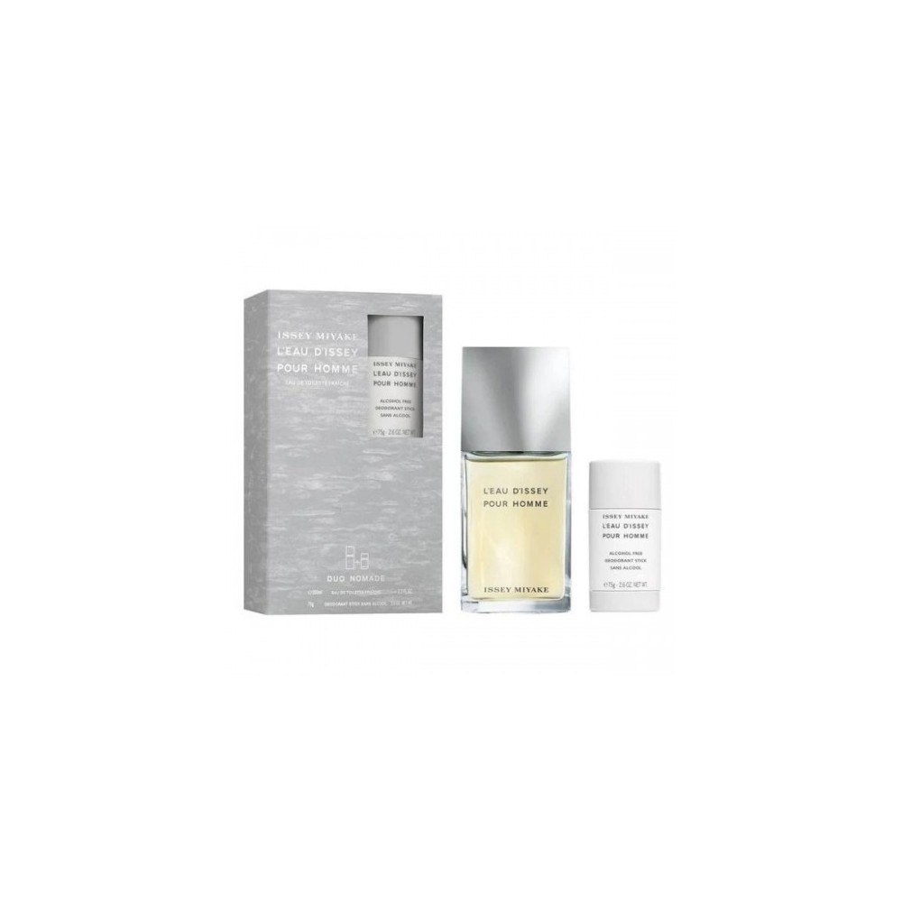 Issey Miyake L'Eau D'Issey Pour Homme - Eau De Toilette Fraiche 100 Ml + Deodorante Stick 75 G 