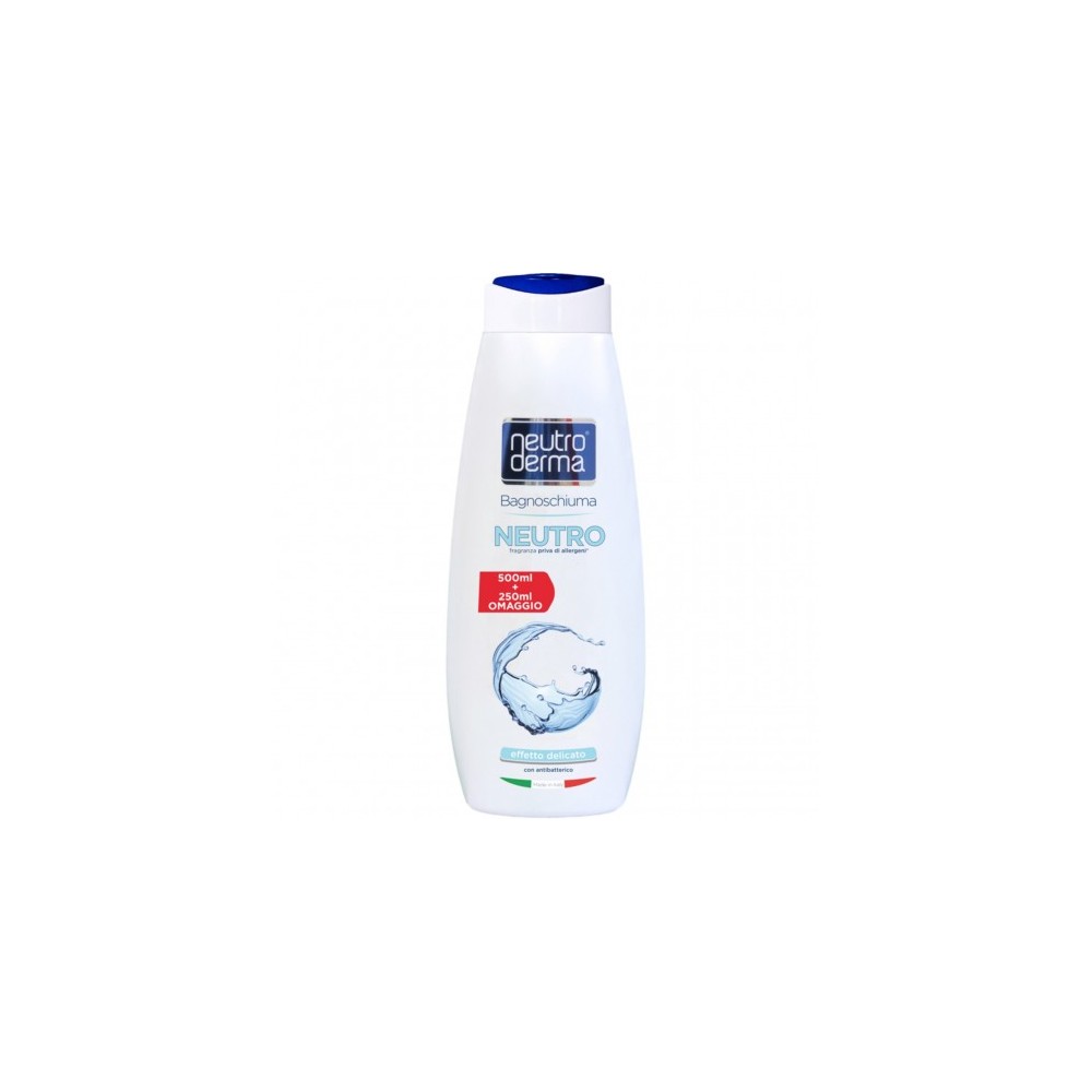 Neutroderma Neutro - Bagnoschiuma Effetto Delicato 750 Ml 