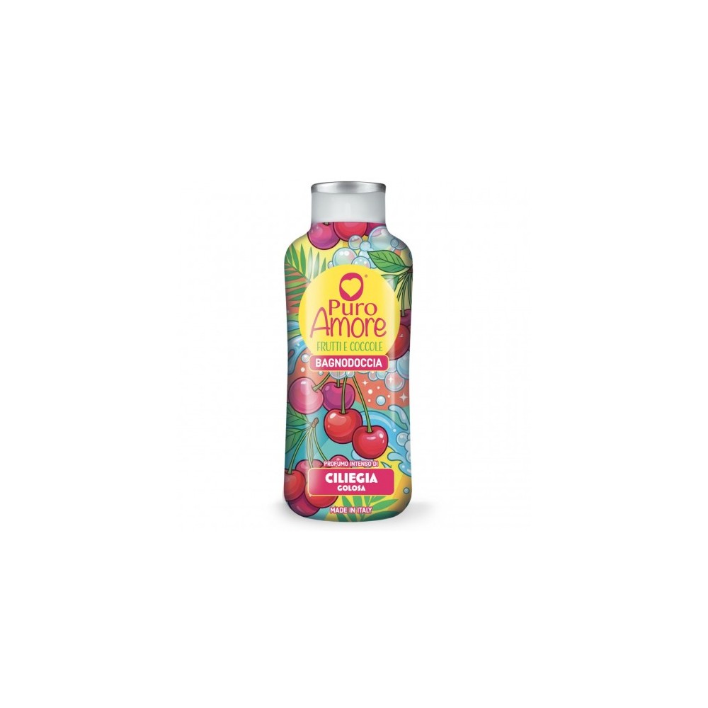 Puro Amore Frutti E Coccole Ciliegia Golosa - Bagnodoccia 650 Ml 