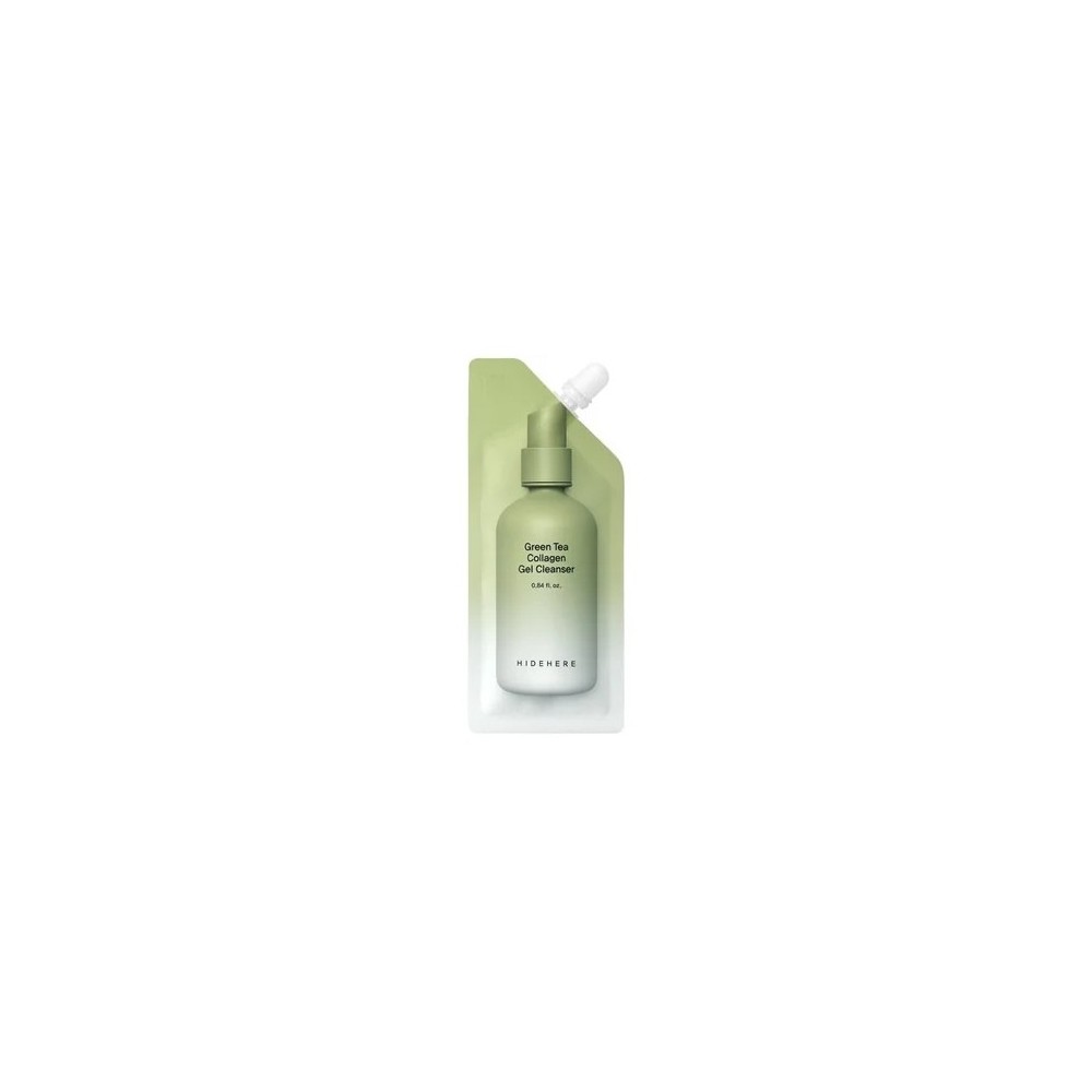 Hidehere Green Tea Collagen Gel Cleanser - Detergente Viso Lenitivo E Riequilibrante 25 Ml 