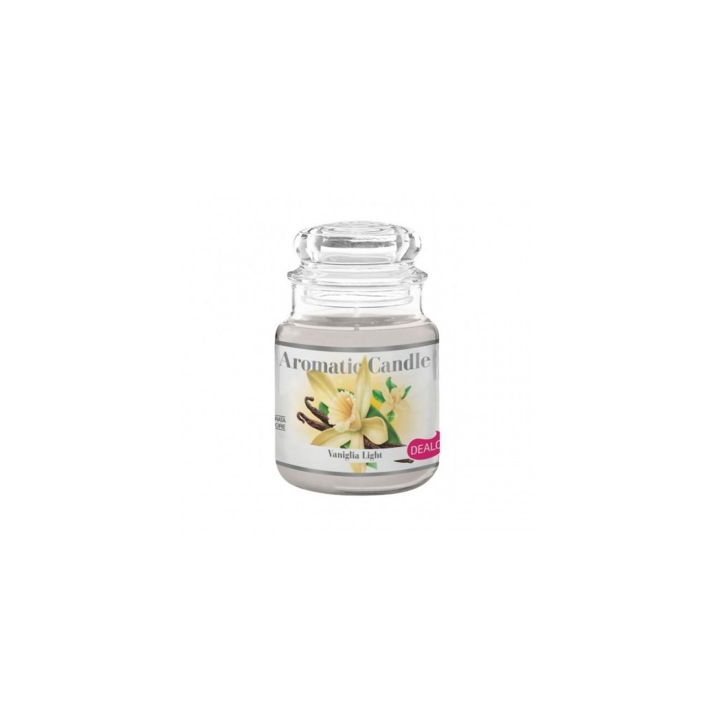 Dealo Aromatic Candle Vaniglia Light - Candela Aromatica Da 26 Ore 
