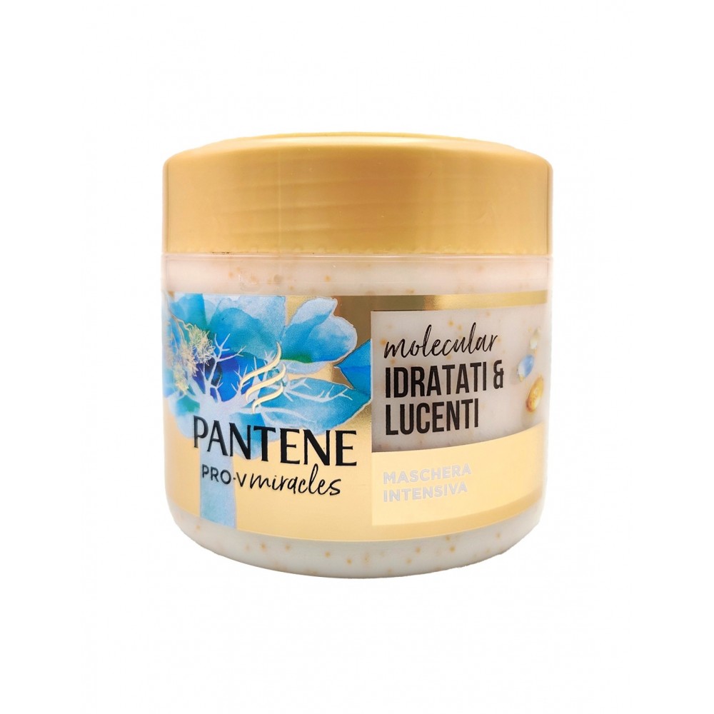 Pantene Pro-V Miracles Molecular - Maschera Intensiva Idratati e Lucenti 300 ml 