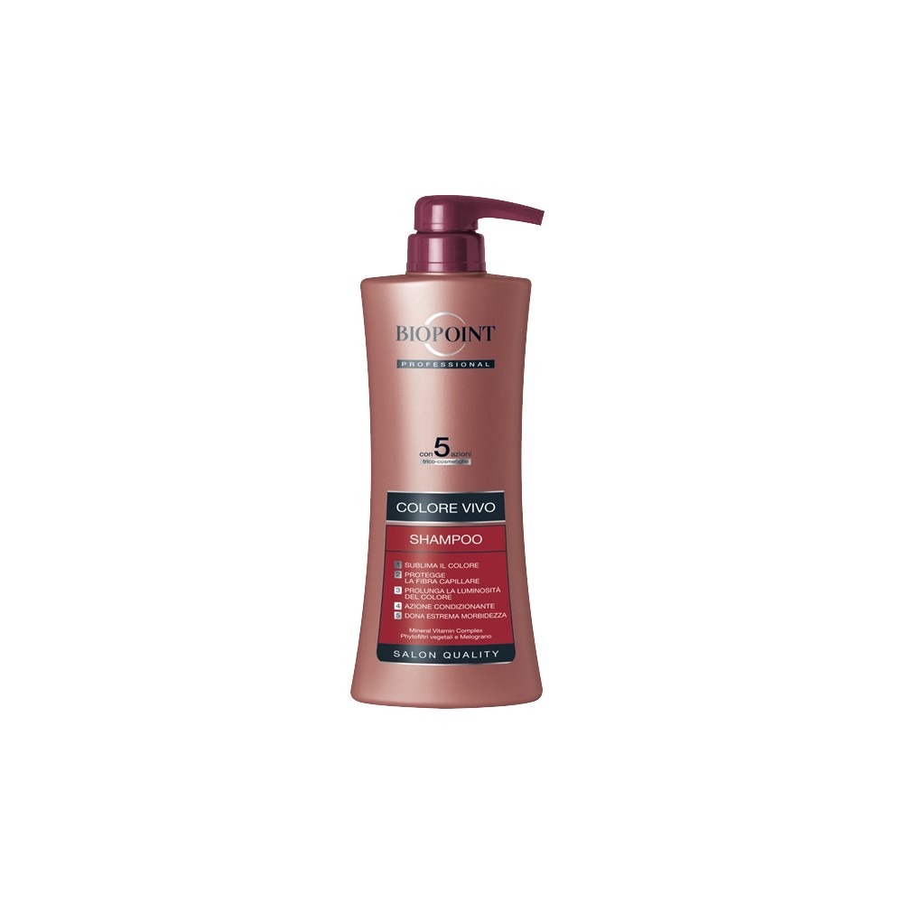 Biopoint Linea Colore Vivo Shampoo Capelli Colorati - Con Meches 400ml 