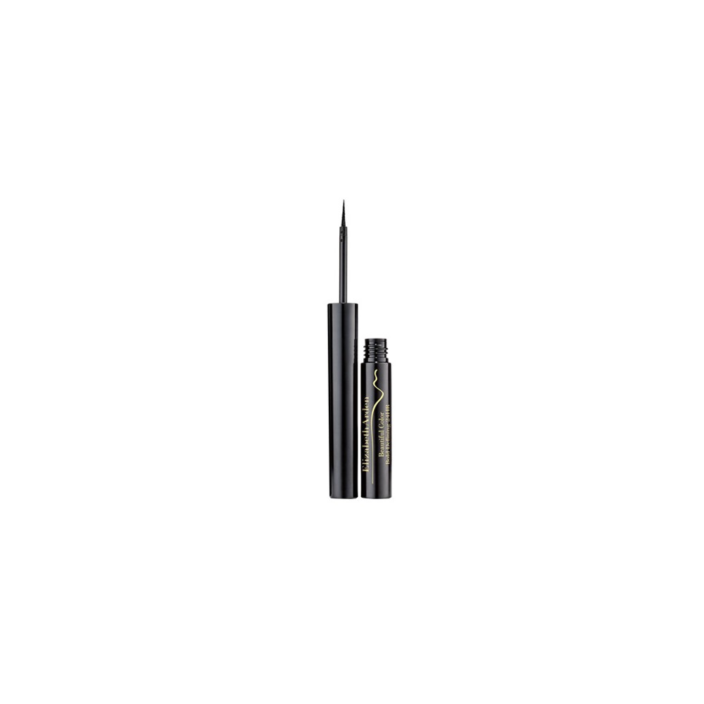 Elizabeth Arden Beautiful Color Bold Defining 24HR Liquid Eyeliner - 01 Dark Valentine 