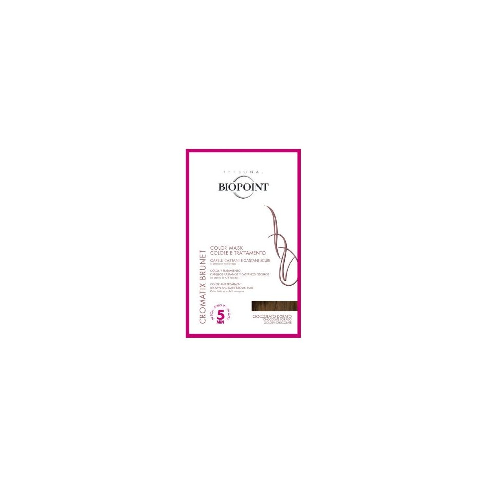 Biopoint Cromatix Color Mask Colore e Trattamento Cioccolato Dorato 30ml 