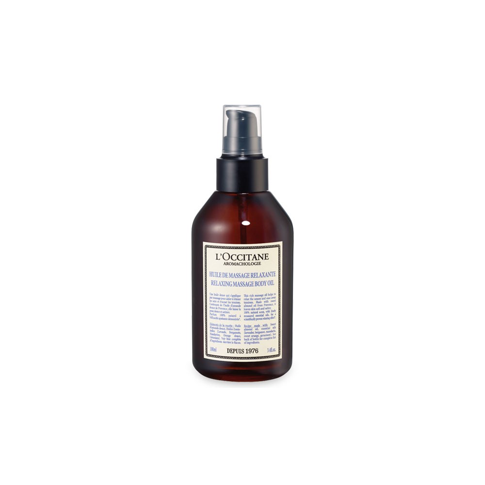 L'Occitane Aromachologie Huile Massage Relax 100ML 